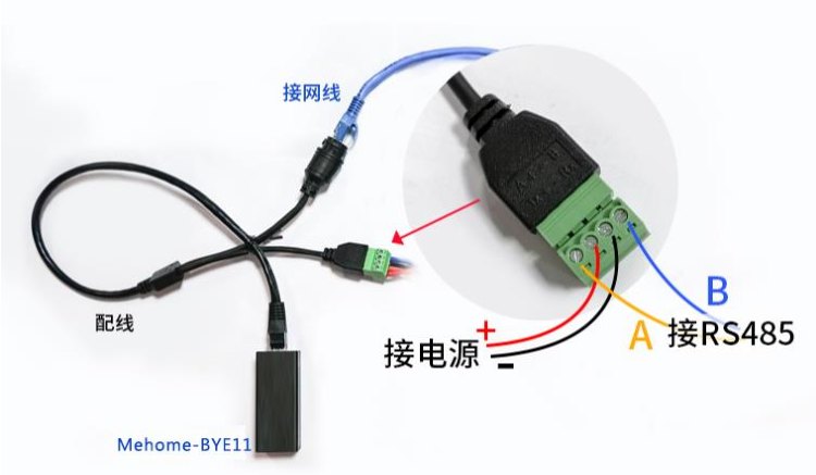 Mehome-BYG11无线采集器(图2)